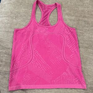Lululemon Athletica Hot Pink Tank Top